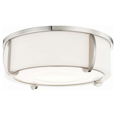 Hudson Valley Lighting Talon Flushmount Light - Color: Silver - Size: Large