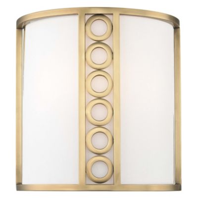 Hudson Valley Lighting Infinity Wall Sconce - Color: Gold - Size: 2 light -