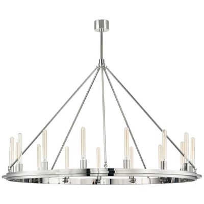 Hudson Valley Lighting Chambers Pendant Light - Color: Polished Nickel - Si