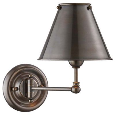 HVL1823356 Hudson Valley Lighting Classic No.1 Swing-Arm Wall sku HVL1823356