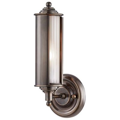 Hudson Valley Lighting Classic No.1 Wall Sconce - Color: Clear - Size: 1 li