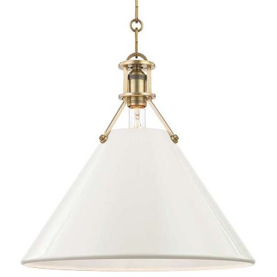 HVL1812626 Hudson Valley Lighting Painted Cone Pendant Light  sku HVL1812626