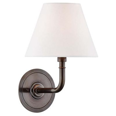 Hudson Valley Lighting Signature No.1 Wall Sconce - Color: White - Size: 1 