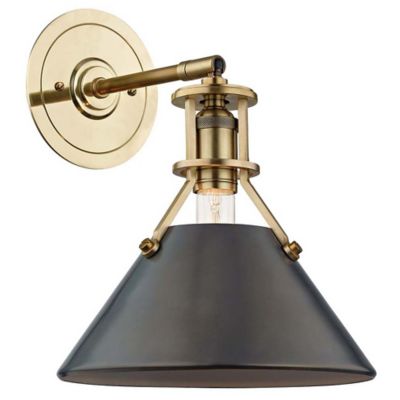 HVL1813030 Hudson Valley Lighting Metal No.2 Wall Sconce - Co sku HVL1813030