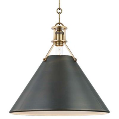 Hudson Valley Lighting Metal No.2 Pendant Light - Color: Metallics - Size: 