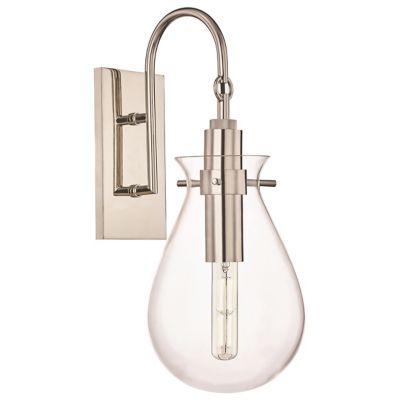 Hudson Valley Lighting Ivy LED Wall Sconce - Color: Silver - Size: 1 light 