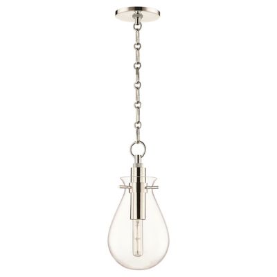 Hudson Valley Lighting Ivy LED Pendant Light - Color: Silver - Size: Small 