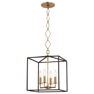 Hudson Valley Lighting Richie Pendant Light - Color: Brass - Size: 4 light 