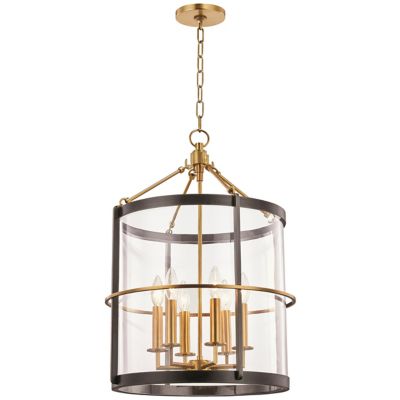 Hudson Valley Lighting Ren Pendant Light - Color: Brass - Size: 6 light - B