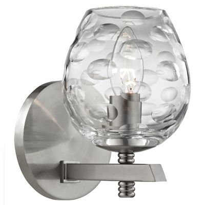 Hudson Valley Lighting Burns Bath Sconce - Color: Silver - Size: 1 light - 