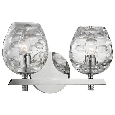 Hudson Valley Lighting Burns Vanity Light - Color: Silver - Size: 2 light -