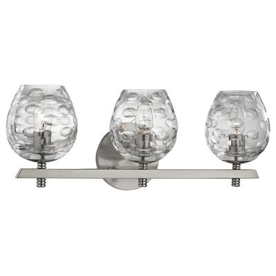 Hudson Valley Lighting Burns Vanity Light - Color: Silver - Size: 3 light -