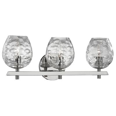 Hudson Valley Lighting Burns Vanity Light - Color: Silver - Size: 3 light -