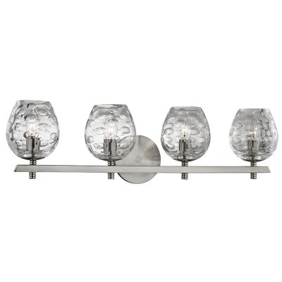 Hudson Valley Lighting Burns Vanity Light - Color: Silver - Size: 4 light -