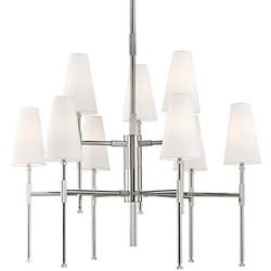 Bowery 9-Light Two-Tier Chandelier