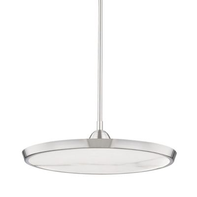 Hudson Valley Lighting Draper LED Pendant Light - Color: White - Size: 20