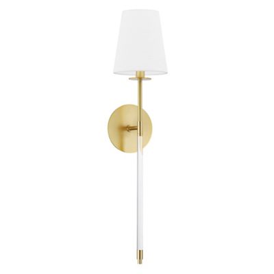 Visual Comfort Studio Hanover One Light Wall Sconce in Burnished