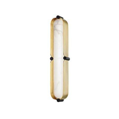 Hudson Valley Lighting Tribeca LED Vanity Light - Color: Brass - Size: Smal