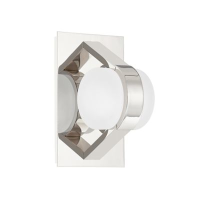 Hudson Valley Lighting Orbit LED Wall Sconce - Color: Silver - Size: 1 ligh