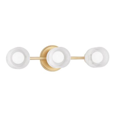 Hudson Valley Lighting Centerport Vanity Light - Color: Brass - Size: 1 lig