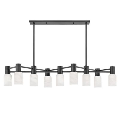 Hudson Valley Lighting Centerport Linear Chandelier - Color: Bronze - Size: