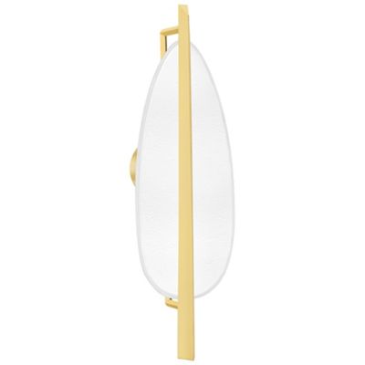 Hudson Valley Lighting Ithaca LED Wall Sconce - Color: Gold - Size: 1 light