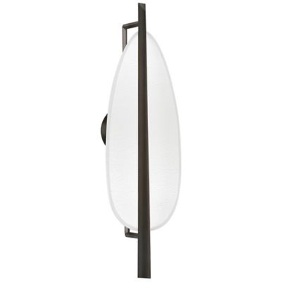 Hudson Valley Lighting Ithaca LED Wall Sconce - Color: Black - Size: 1 ligh