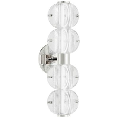 Hudson Valley Lighting Lindley LED Vanity Light - Color: Clear - Size: Smal