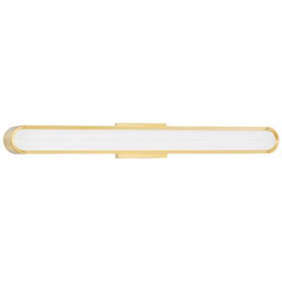 Hudson Valley Lighting Starkey LED Vanity Light - Color: Brass - Size: Medi