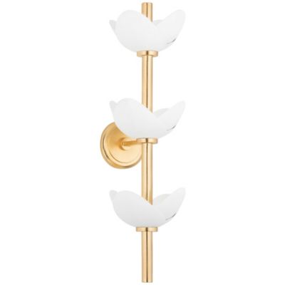 Hudson Valley Lighting Dawson Wall Sconce - Color: Gold - Size: 6 light - 3