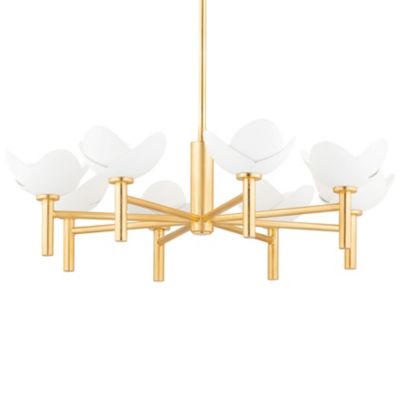 Hudson Valley Lighting Dawson Chandelier - Color: Gold - Size: Medium - 303