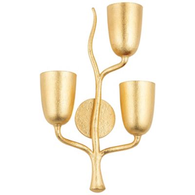 Hudson Valley Lighting Vine Wall Sconce - Color: Gold - Size: 3 light - 500