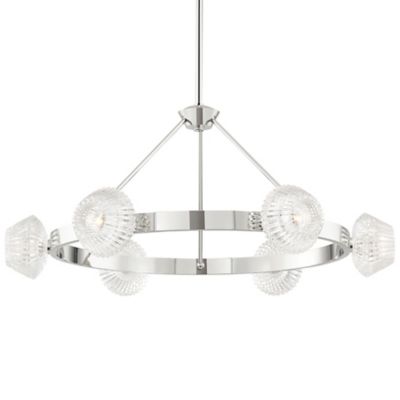 Hudson Valley Lighting Barclay Chandelier - Color: Silver - Size: Small - 6