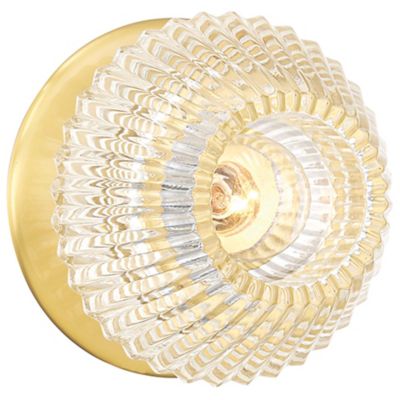 Hudson Valley Lighting Barclay Wall Sconce / Flushmount Light - Color: Bras