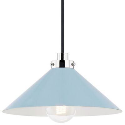 Hudson Valley Lighting Clivedon Pendant Light - Color: Silver - Size: Small