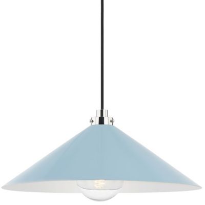 Hudson Valley Lighting Clivedon Pendant Light - Color: Silver - Size: Mediu