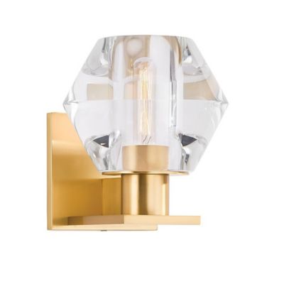 Hudson Valley Lighting Cooperstown Wall Sconce - Color: Brass - Size: 1 lig