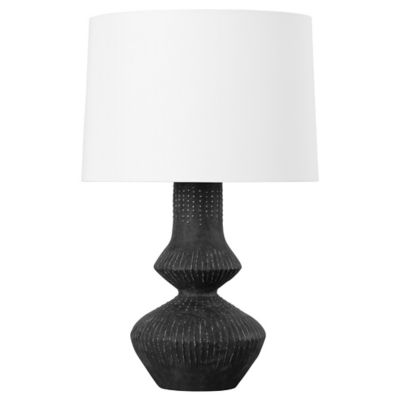 Hudson Valley Lighting Ancram Table Lamp - Color: Black - Size: 1 light - L