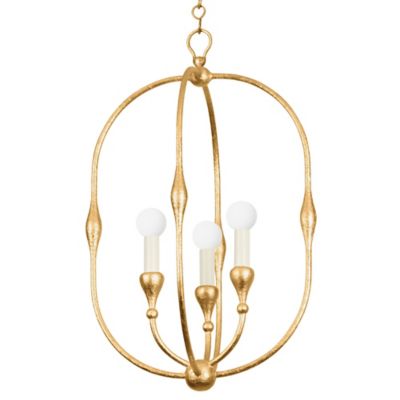 Hudson Valley Lighting Baltic Pendant Light - Color: Gold - Size: Small - 3