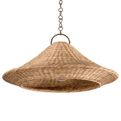 Hudson Valley Lighting Baychester Pendant Light - Color: Bronze - Size: Lar