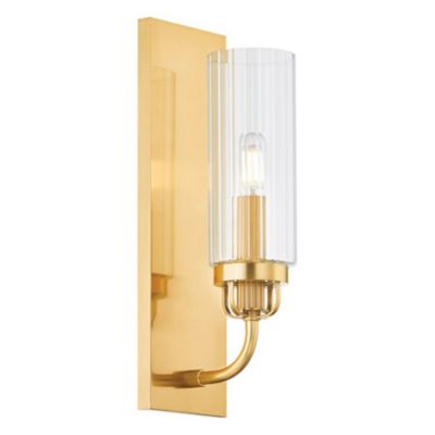 Hudson Valley Lighting Halifax Wall Sconce - Color: Brass - 9314-AGB