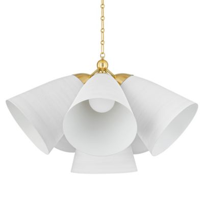 Hudson Valley Lighting Bronson Chandelier - Color: Brass - Size: 5 light - 