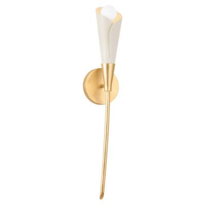 Hudson Valley Lighting Montrose Wall Sconce - Color: Brass - Size: 1 light 