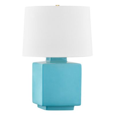 Hudson Valley Lighting Hawley Table Lamp - Color: Blue - L8821-AGB/CTQ