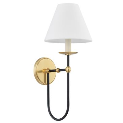 Hudson Valley Lighting Demarest Wall Sconce - Color: Brass - Size: 1 light 