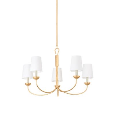 Hudson Valley Lighting Montpelier Chandelier - Color: White - Size: Medium 