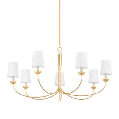 Hudson Valley Lighting Montpelier Chandelier - Color: White - Size: Large -