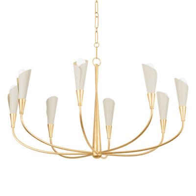 Hudson Valley Lighting Montrose Chandelier - Color: Gold - Size: Large - 31