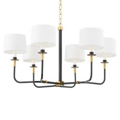 Hudson Valley Lighting Paramus Chandelier - Color: Bronze - Size: Medium - 