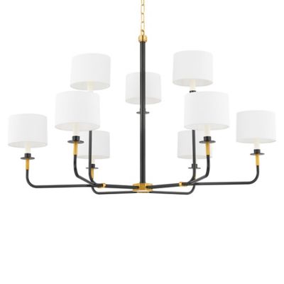 Hudson Valley Lighting Paramus Chandelier - Color: Bronze - Size: Large - 9